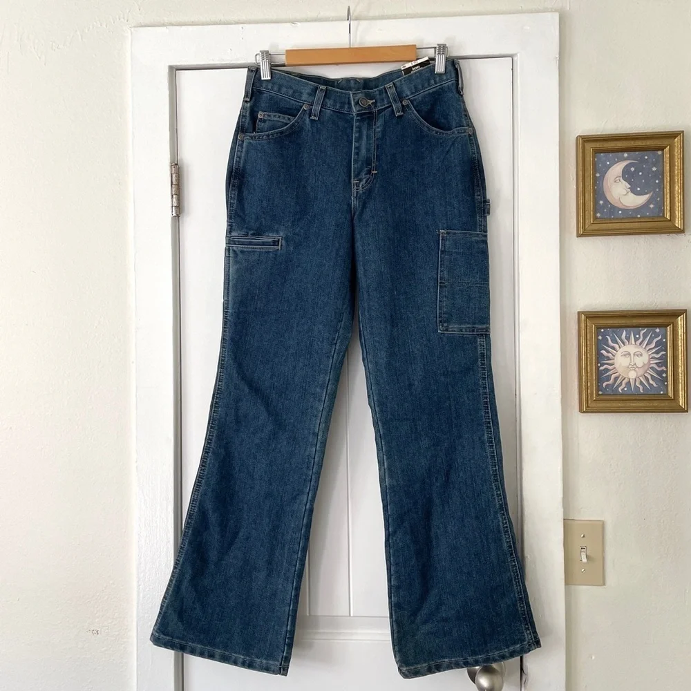 Classic Blue Women's Jeans Carpenter Jean Dickies size 4* NWT Skater Casual